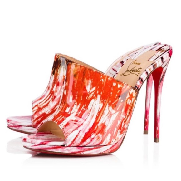 Christian Louboutin Shoes - Christian Louboutin PIGAMULE 120 PATENT
BAZIN Pompadour 120mm RETAIL 995